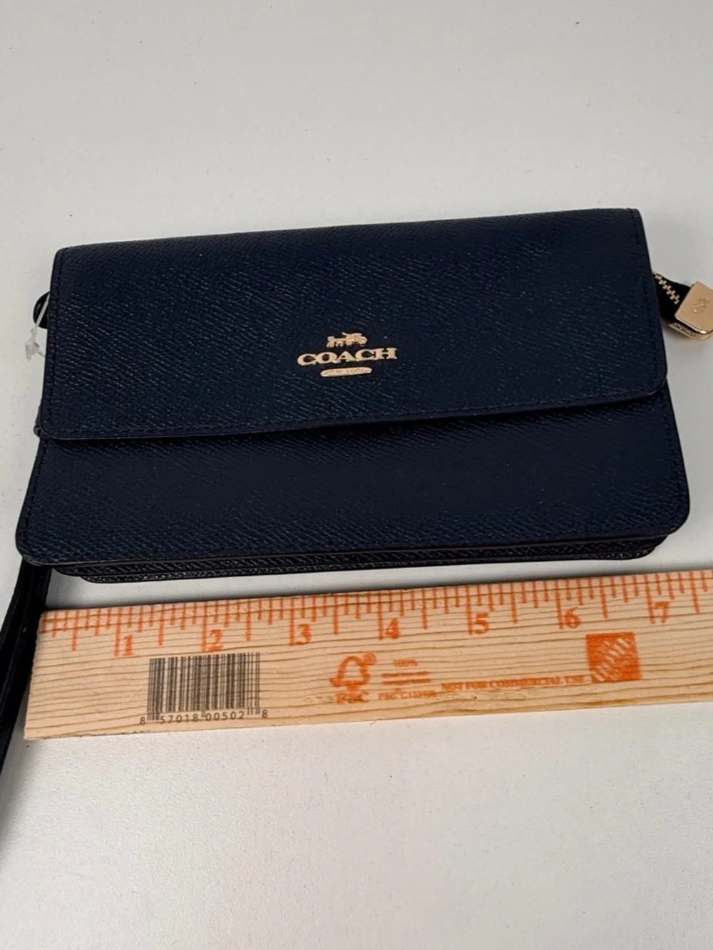 Coach wallet Navy Leather